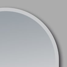 Oval Aluminium LED Mirror